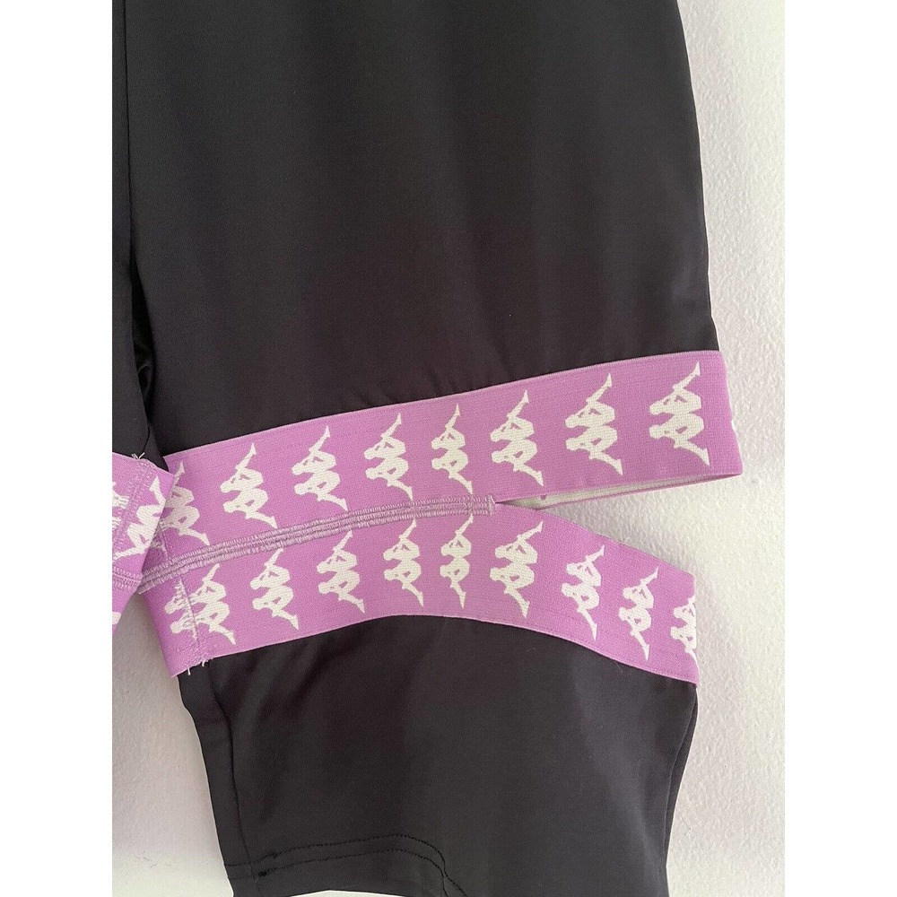 NWT Kappa 222 Banda Fuig 3 High Rise Cutout Womens Bike Shorts Sz Large - Picture 5 of 8